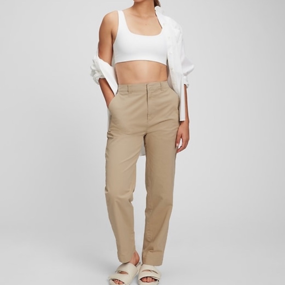 Straight Up Khakis with Washwell in Khaki